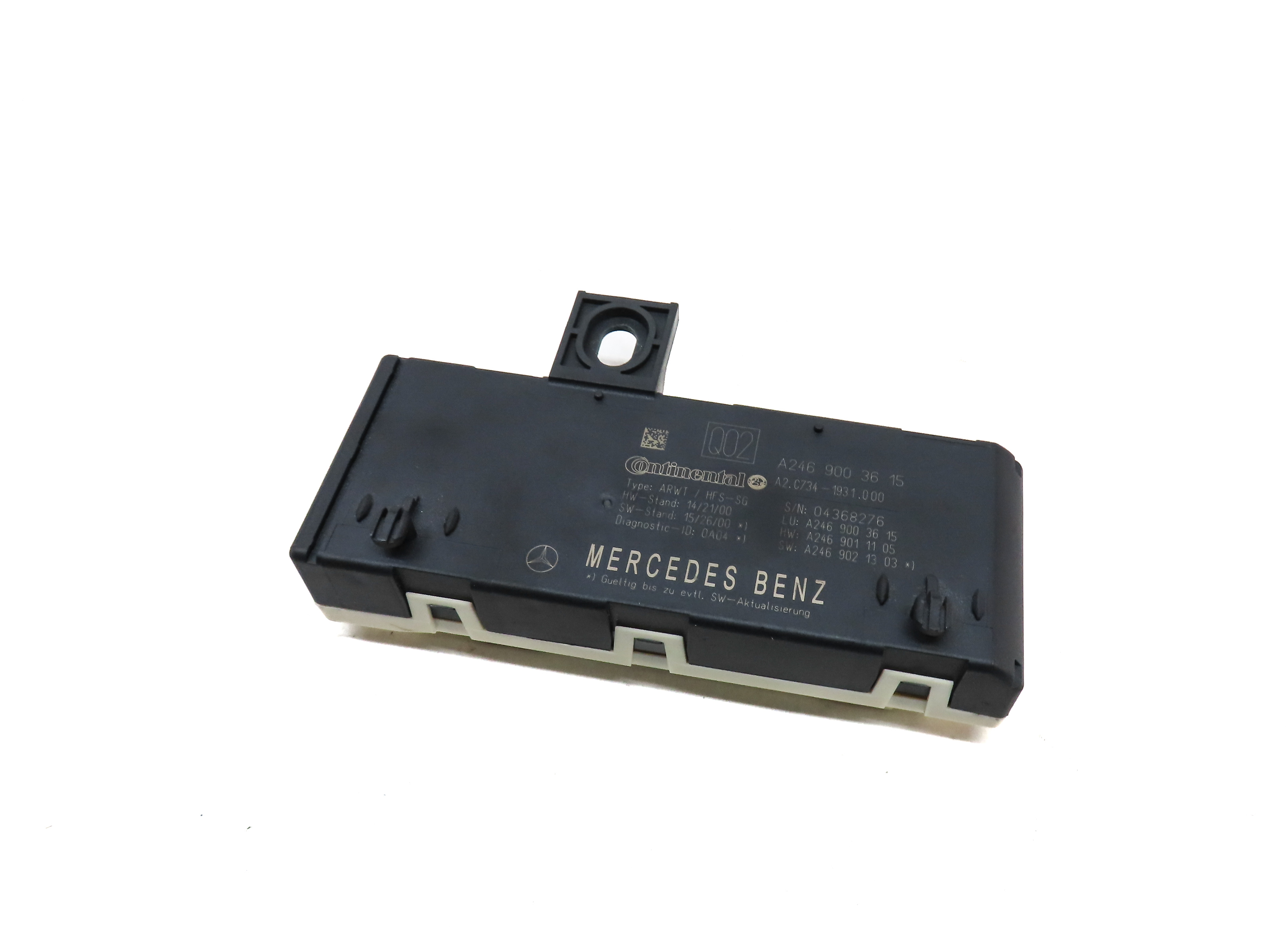 2019 MERCEDES GLA250 (X156) REAR TRUNK TAILGATE LIFT GATE CONTROL MODULE — exact item pictured